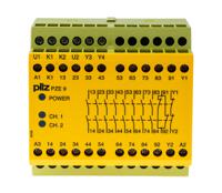 774150 Pilz PNOZ X PZE 9 1 Auxiliary Contacts Safety Relay 24V dc, Dual-Channel 8 Safety Contacts