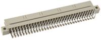 284258-284258-e ERNI 96 Way 2.54mm Pitch, Type R Class C2, 3 Row, Right Angle DIN 41612 Connector, Socket