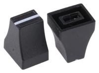 05-lk081-04 Sifam Black Potentiometer Knob Tang, 05 LK081 04