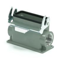 208-4990 RS PRO Heavy Duty Power Connector Housing, M32 Thread, Side Entry