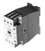 277129-dilm25-10110v50hz120v60hz Eaton DILM Contactor, 110 V ac Coil, 3-Pole, 25 A, 11 kW 110 V, 3 NO, 400V