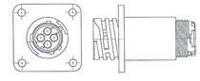796190-1 TE Connectivity Circular Connector, 24 Contacts, Panel, Standard Connector, Socket, Male, CPC Series