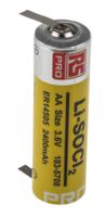 183-5708 RS PRO Lithium Thionyl Chloride AA Batteries 3.6V