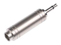 392-687 RS PRO AV Adapter, Female 1/4 in Mono to Male 3.5 mm Mono