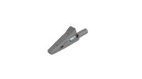 930319106 Hirschmann Test & Measurement Alligator Clip 2 mm Connection, Stainless Steel Contact, 6A, Grey