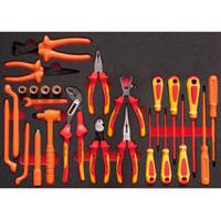cp-1000v SAM 25 Piece Insulated Tool Box Tool Kit with Module, Yes