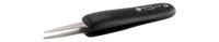 2asadn6 ideal-tek 125 mm, Stainless Steel, Straight, ESD Tweezers