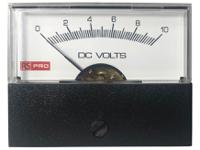 186-2533 RS PRO Analogue Panel Ammeter DC, 57mm x 44mm, ±1.5 % Moving Coil