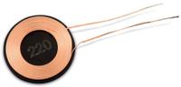 760308101220 Wurth Elektronik WE-WPCC Wireless Charging Coil Receiver 1.1A, 12.6 μH, 17mm dia.