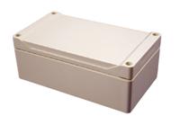1555j2gy Hammond 1555 Series Polycarbonate Enclosure, IP68, 6.3 x 3.5 x 2.4in