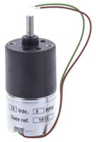 1271-12-392 McLennan Servo Supplies Geared DC Geared Motor, 12 V dc, 20 Ncm, 5 rpm, 4mm Shaft Diameter