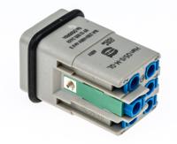 09120052633 HARTING Heavy Duty Power Connector Insert, 16A, Male, HAN Q Series, 5 Contacts