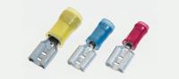 160314-2 TE Connectivity FASTON .250 Yellow Female Spade Connector, Receptacle, 5.14mm² Tab Size