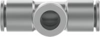 npqh-t-q12-e-p10 Festo Tee Tube-to-Tube Adaptor Push In 12 mm, Push In 12 mm to Push In 12 mm, Tube-to-Tube Connection Style, 578384