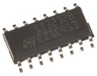 st3232bdr STMicroelectronics ST3232BDR Line Transceiver, 16-Pin SOIC