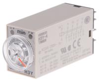 h3y-4-ac200-230-5m Omron H3Y-4 Series DIN Rail, Surface Mount Timer Relay, 200 → 230V ac, 4-Contact, 0.2 → 5 min,
