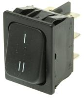 18343309 Marquardt DPDT, On-On Rocker Switch Panel Mount