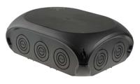 kf5000b HENSEL ENYCASE DK Series Black Polycarbonate Junction Box, 355 x 255 x 122mm