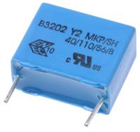 b32022a3473m000 EPCOS B32022 Polypropylene Film Capacitor, 300V ac, ±20%, 47nF, Through Hole