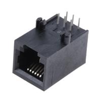 ss-6466-nf Bel-Stewart SS-64 Series Female RJ25 Connector, Through Hole Right Angle 6P6C -Way