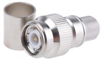 j01010a0051 Telegartner, Plug Cable Mount TNC Connector, 50Ω, Crimp Termination, Straight Body