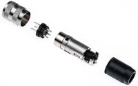 t3360-001-rs Amphenol Industrial, Signalmate C091 5 Pole M16 Din Plug, 5.0A, 300 V IP40, Screw On, Cable Mount