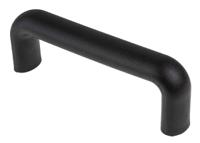 456-529 RS PRO Black Plastic Handle 50 mm Height, 25mm Width, 148mm Length