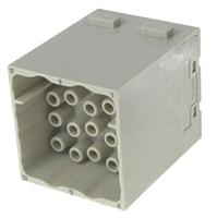 09140203001 HARTING Heavy Duty Power Connector Module, 16A, Male, Han-Modular Series, 20 Contacts