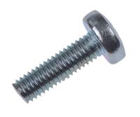 553-627 RS PRO Pozi M5 Pan Steel Machine Screws DIN 7985 x 16.0mm