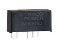 tmh-0515d TRACOPOWER TMH DC-DC Converter, ±15V dc/ 66mA Output, 4.5 → 5.5 V dc Input, 2W, Through Hole, +85°C Max Temp
