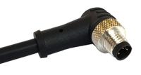 pxptpu08ram05bcl010pur Bulgin Male 5 way M8 to Unterminated 5 way Free End Sensor Actuator Cable, 1 m