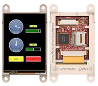 gen4-ulcd-24dt 4D Systems gen4-uLCD-24DT TFT LCD Colour Display / Touch Screen, 2.4in, 240 x 320pixels