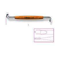 1236b-1x55 BETA Right Angle Screwdriver, 5 mm Tip, 8 mm Blade, 125 mm Overall