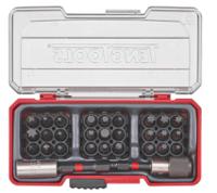 tj1430 Teng Tools Impact Bit Set With Belt Clip Mixed 29 Pieces