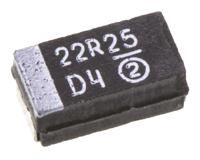 tr3c226k025c0400 Vishay 22μF MnO2 Tantalum Capacitor 25V dc, TR3 Series