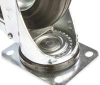 12286-fr LAG Braked Swivel Castor Wheel, 230kg Capacity, 200mm Wheel