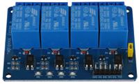 ttl-relay04-5v Seeit TTL-RELAY04 Relay for Relay Control Card for TTL, Arduino, PIC, Raspberry Pi, AVR