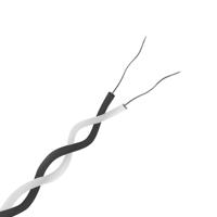 215-4876 RS PRO Type J Thermocouple Cable/Wire, 10m, Unscreened, PTFE Insulation, +260°C Max, 1/0.2mm