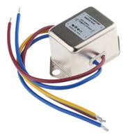 fn2010-10-07 Schaffner, FN2010 10A 250 V ac/dc 0 → 400Hz, Chassis Mount EMI Filter, Wire Lead, Single Phase