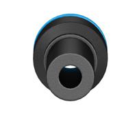 qs-8h-6-50 Festo QS Series Reducer Nipple, Push In 8 mm to Push In 6 mm, Tube-to-Tube Connection Style, 130696