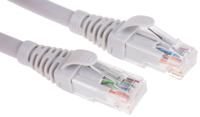 c6cpcu010-888hb Brand-Rex, 1m Cat6, Grey RJ45 to Male RJ45 Male, U/UTP Unshielded, Terminated LSZH Sheath