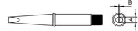 t0054240899n Weller CT2 E8 (425°C) 7 mm Screwdriver Soldering Iron Tip for use with W201