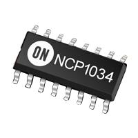 ncp1034dr2g onsemi NCP1034DR2G DC-DC, Buck Controller 500 kHz 16-Pin, SOIC