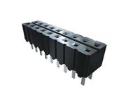 ces-105-01-l-s Samtec CES Series Straight Through Hole Mount PCB Socket, 5-Contact, 1-Row, 2.54mm Pitch, Solder Termination