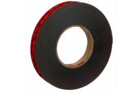 3m-5952f 3M 5952F, VHB™ Black Foam Tape, 12.0mm x 33.0m, 1.10mm Thick
