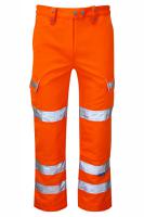 pr336ldsr-16 PULSAR PR336LDSR Yellow, Orange Hi Vis Work Trouser 8-26 in 16 in