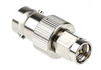 j01008a0025 Telegartner Straight 50Ω RF Adapter BNC Socket to SMA Plug