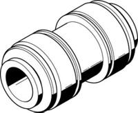 cq-28 Festo CQ Series Straight Tube-to-Tube Adaptor, Push In 28 mm to Push In 28 mm, Tube-to-Tube Connection Style, 194586