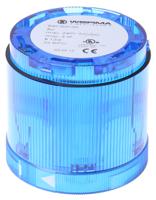 84050000 Werma 840 Series Blue Steady Effect Beacon Unit, 12 → 230 V ac/dc, Filament Bulb, AC, DC, IP54