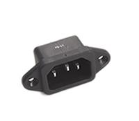 896-2139 RS PRO Snap-In IEC Connector Male, 10A, 250 V